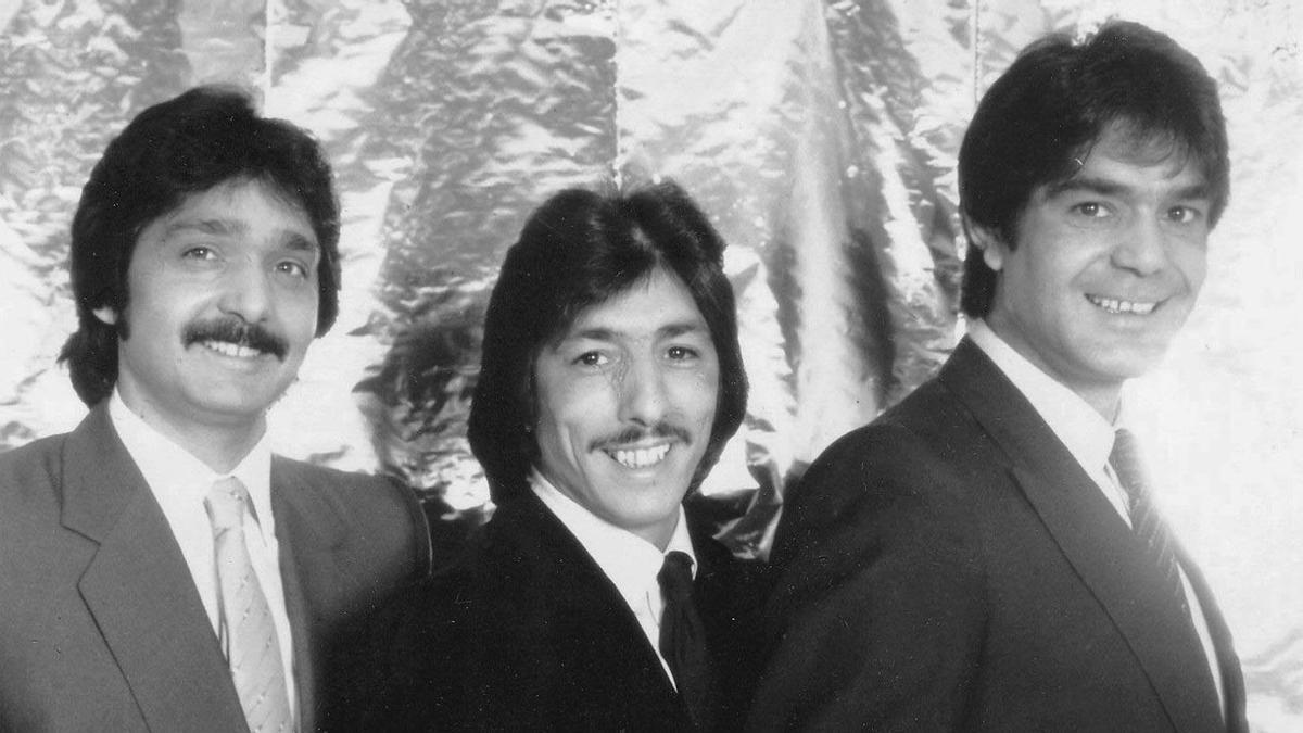 Los Chichos, en los años 80. De izquierda a derecha, Julio, Jero y Emilio.