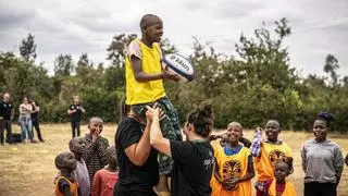 De Kenia a Chile, con un balón de rugby: el viaje solidario de Patricia García