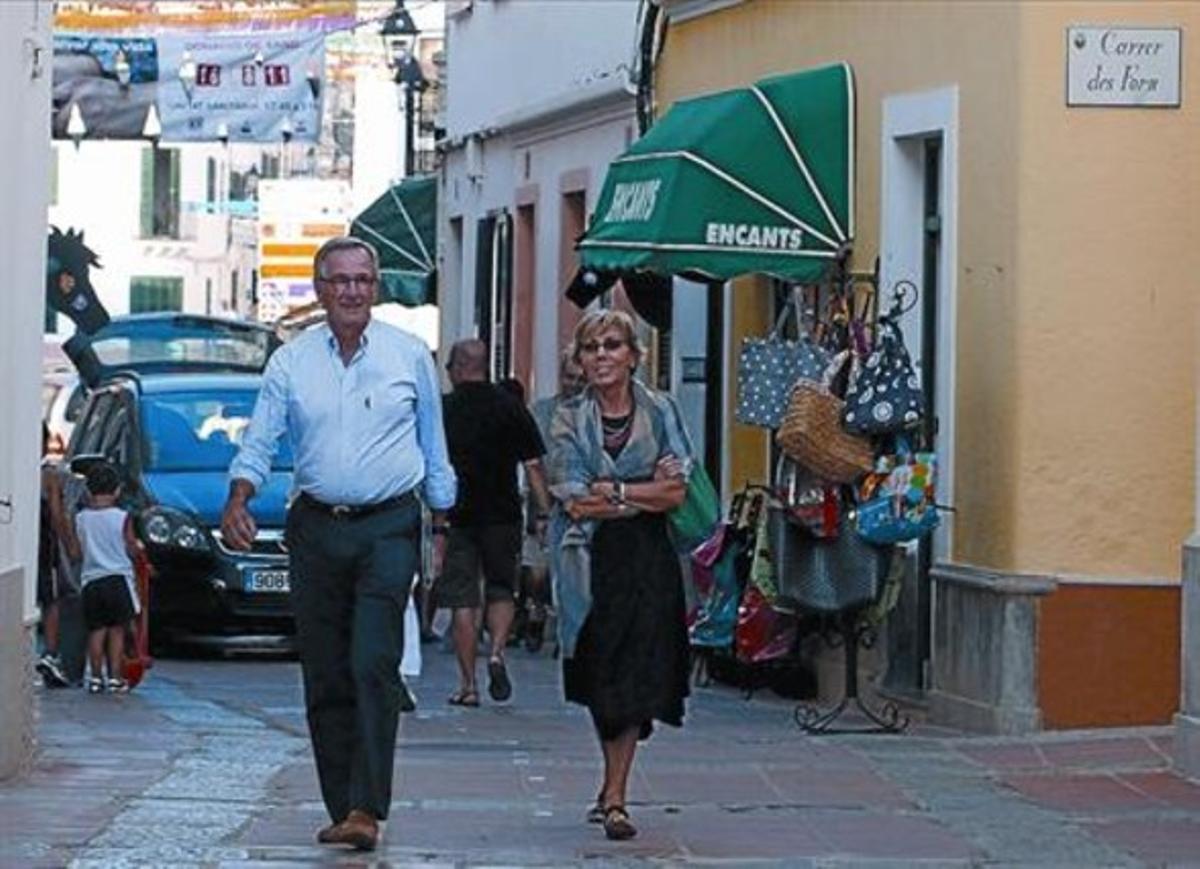 Xavier Trias carrega piles a la seva adorada Menorca_MEDIA_1 Xavier Trias carrega piles a la seva adorada Menorca_MEDIA_1