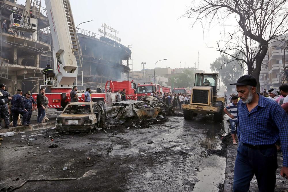 125 muertos y 250 heridos en un ataque con coche bomba en Bagdad