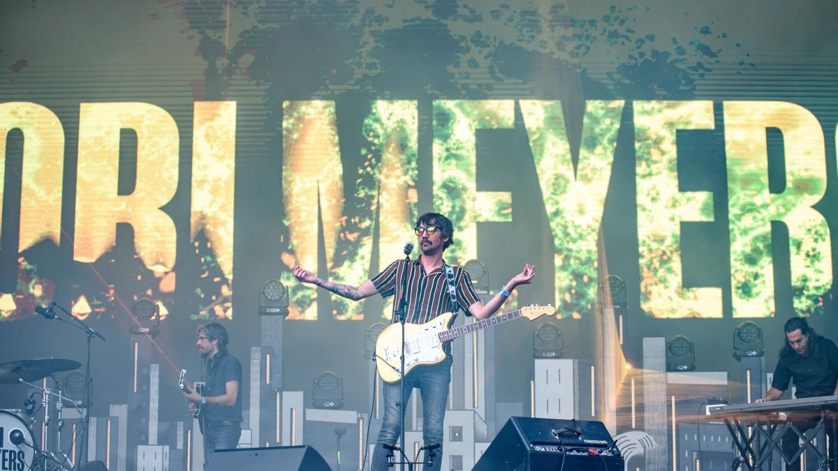 Lori Meyers en el escenario del Bilbao BBK Live.