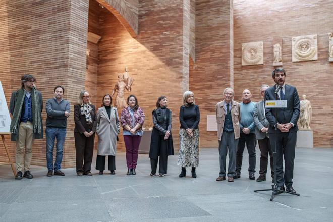 Inauguración de la obras de ampliación del Museo Nacional de Arte Romano de Mérida