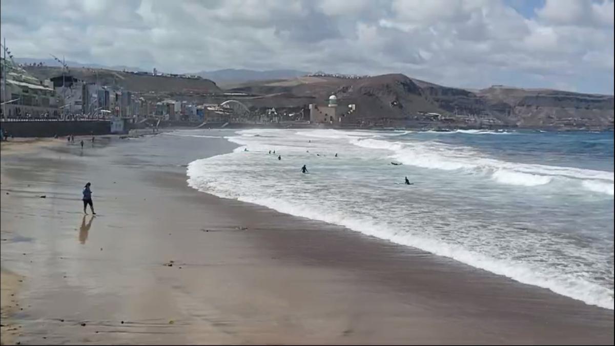 Tiempo en Las Canteras (21/03/24)