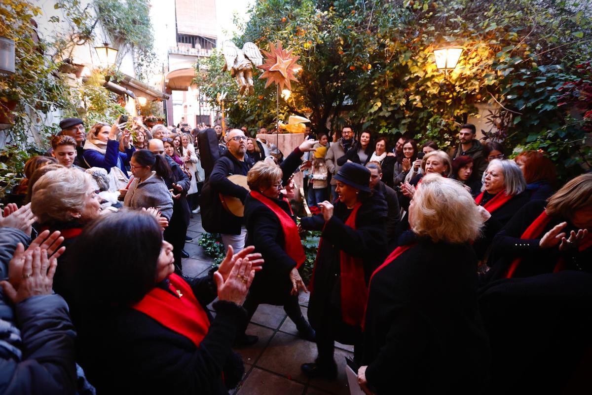 Última jornada navideña en los patios