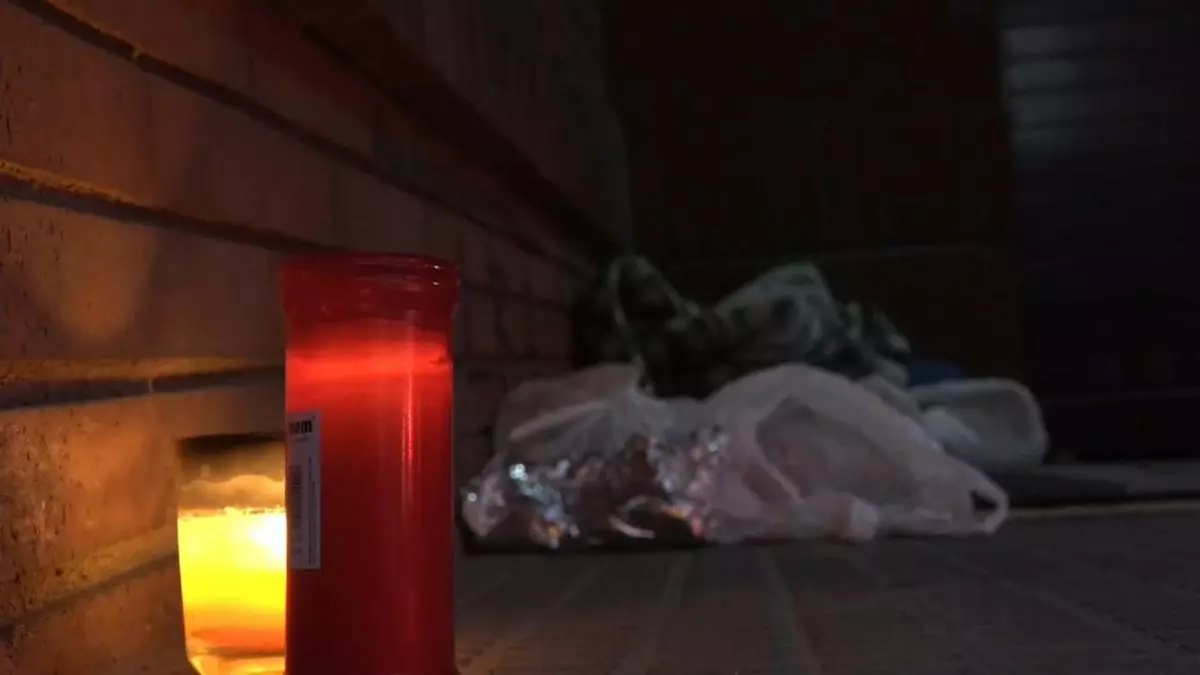 Una persona sin hogar muere en la entrada de un párking de Badalona en plena ola de frío