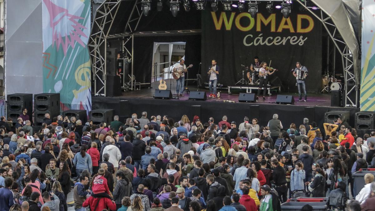 Imagen de un concierto de Womad.