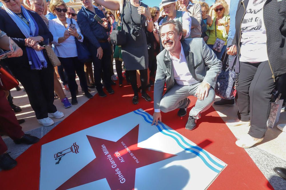 Inauguración del Paseo de Cine de Pilar de la Hora