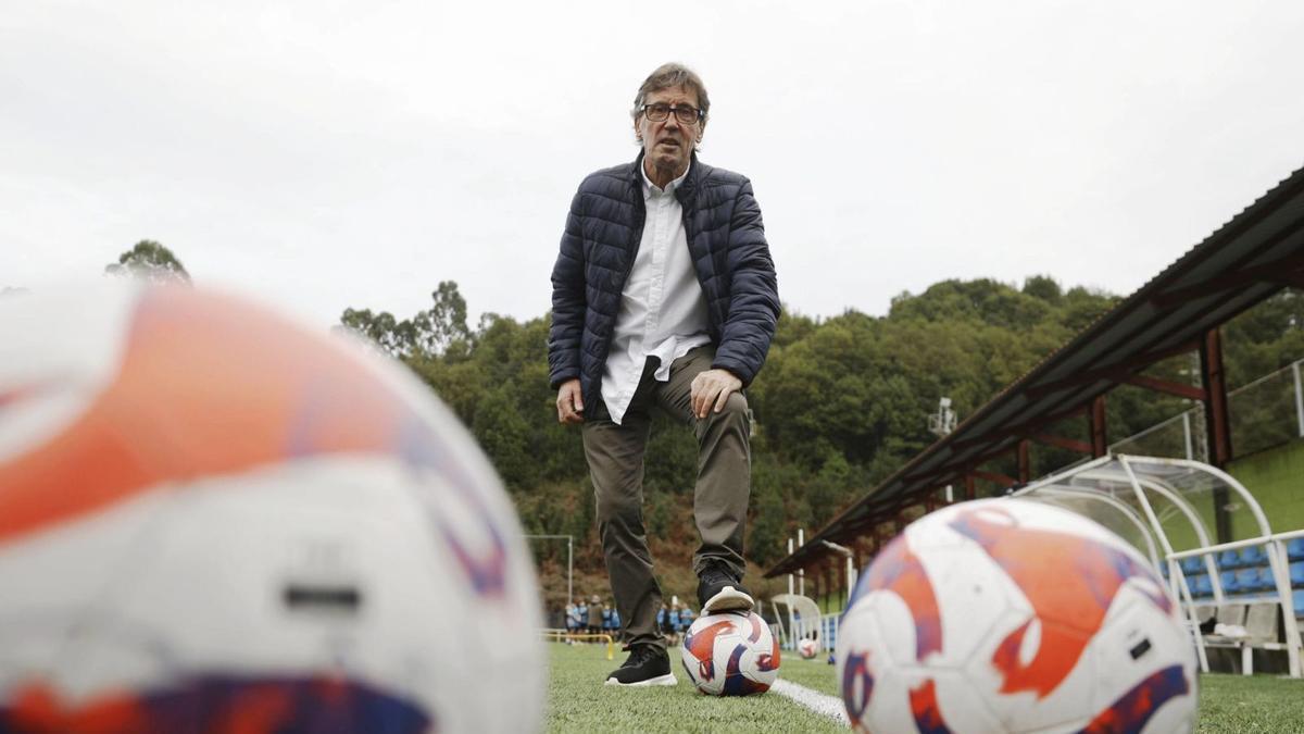 Esteban Gutiérrez en uno de los campos de La Toba.
