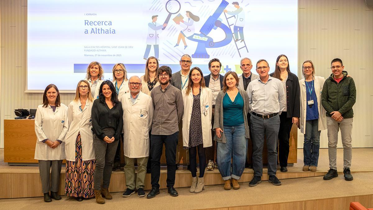 Directius i profesionals d'Althaia a la jornada de recerca de la institució