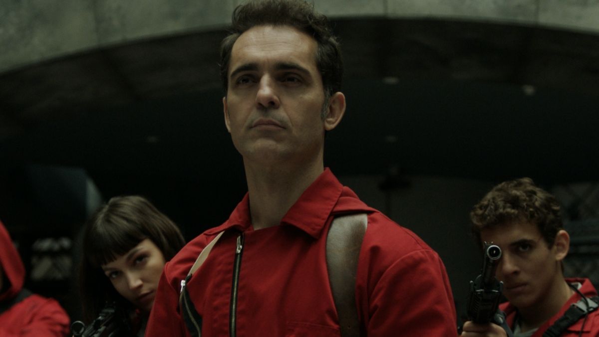 Berlín (Pedro Alonso) en 'La casa de papel'