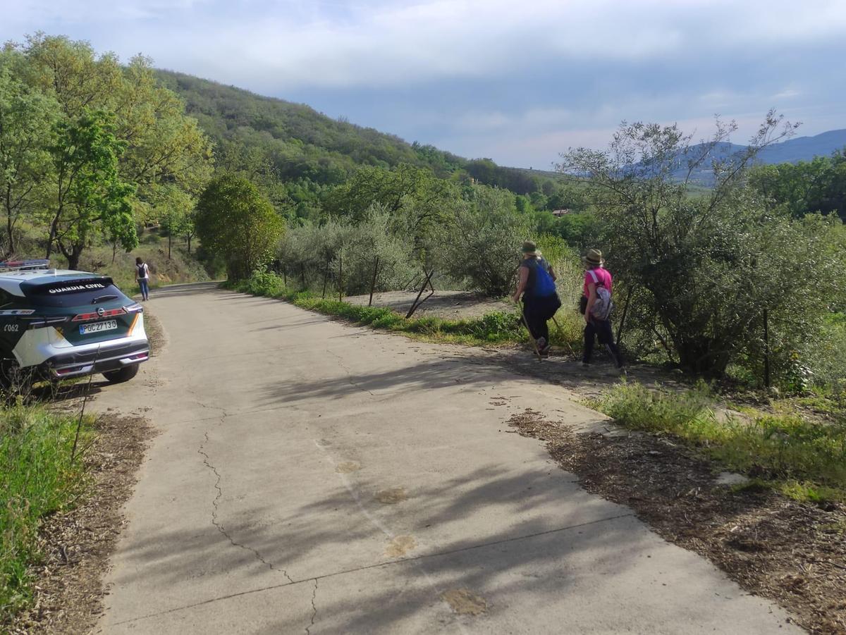 Galería | Así van las batidas para encontrar al desaparecido en Jarandilla de la Vera