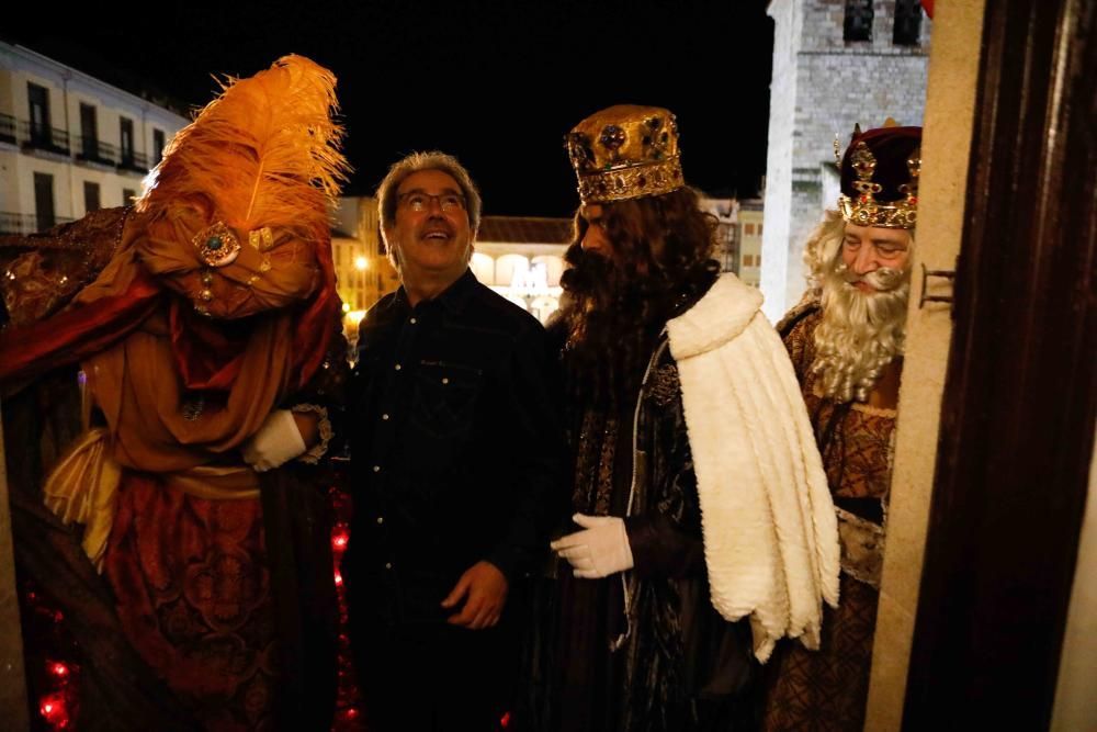 Recepción de los Reyes Magos en el Ayuntamiento de