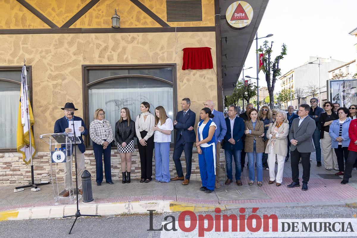 Caravaca dedica una calle a José Antonio Martínez Meca Caravaca dedica una calle a José Antonio Martínez Meca