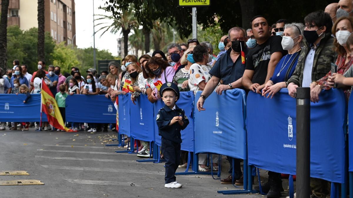 El público congregado en la glorieta.