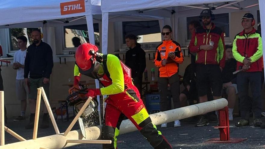 Cinc estudiants de l'Escola Agrària del Solsonès competeixen en el campionat europeu d'habilitats forestals