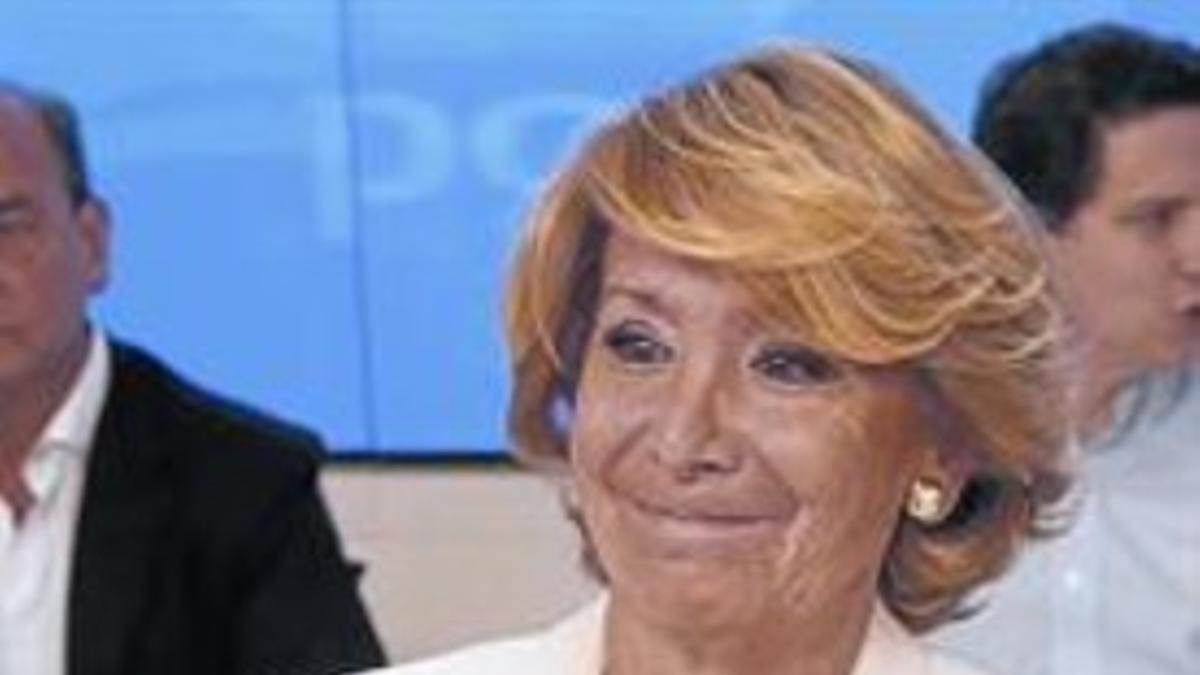 Esperanza Aguirre.