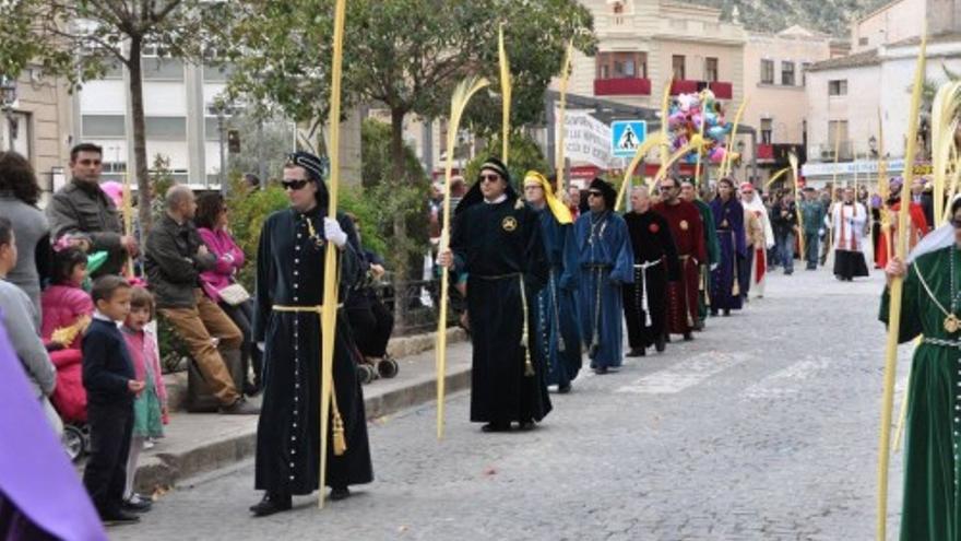 Procesión de Las Palmas en Cieza