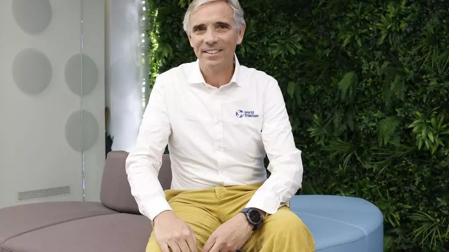 Antonio Arimany: "Queremos que el triatlón sea como el tenis o el golf a nivel comercial"
