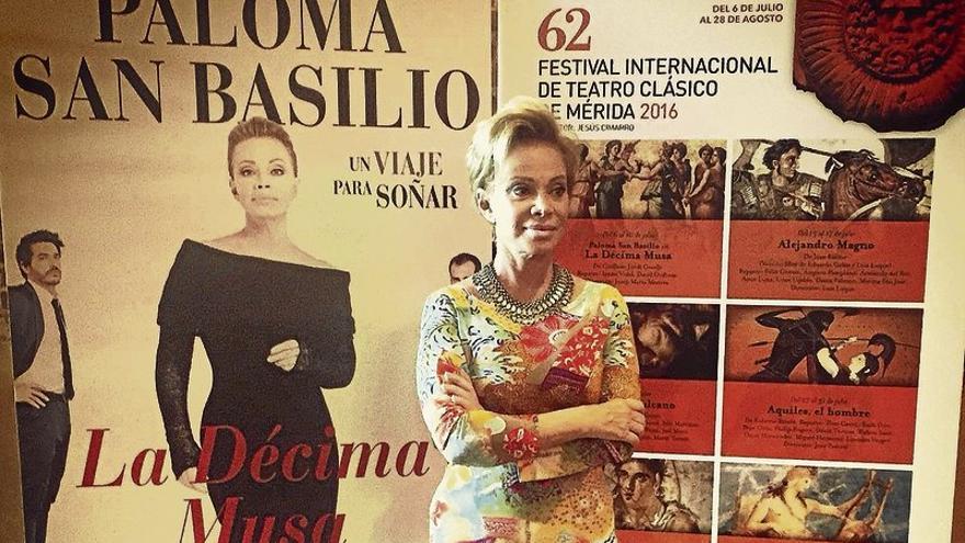 Paloma San Basilio actúa en el musical que abre el Festival de Mérida