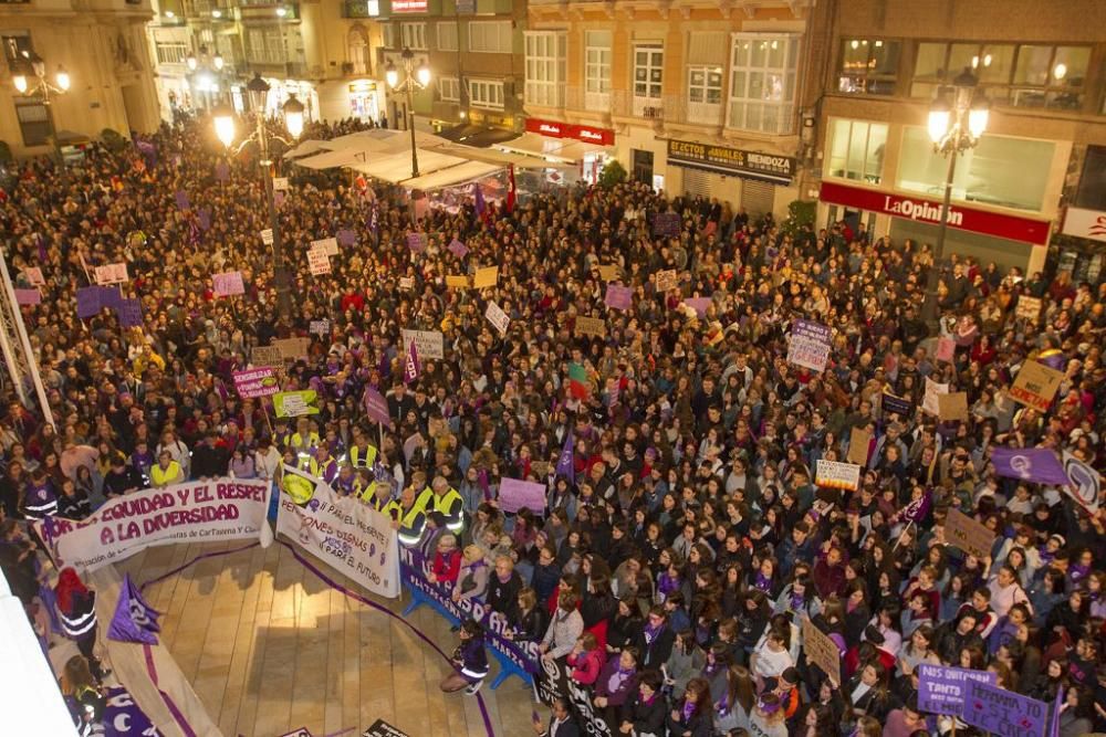 Manifestación del 8-M en Cartagena