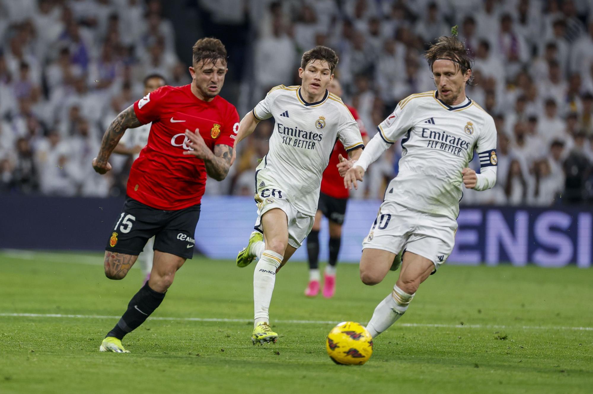 Real Madrid-Real Mallorca, en imágenes