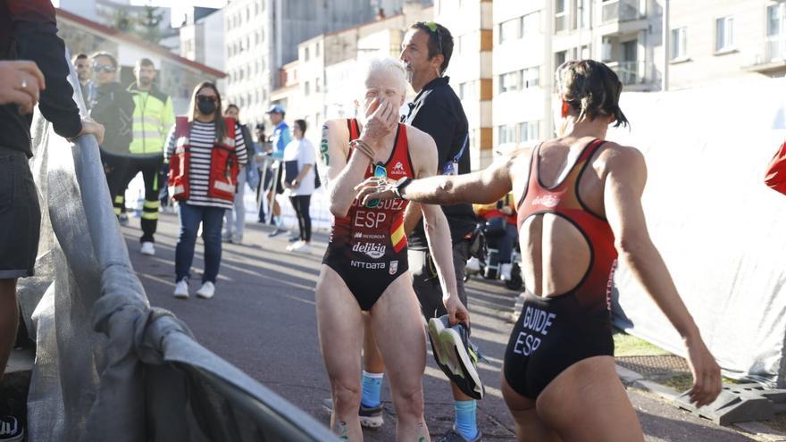 Mundial de triatlón en Pontevedra: El subcampeonato más amargo para Susana Rodríguez Gacio