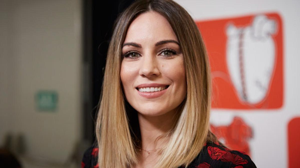 Beauty look de Edurne durante la presentación de 'La Tribu del Corazón'