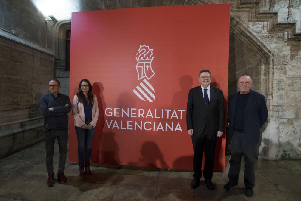 Presentación de la nueva imagen de la Generalitat Valenciana