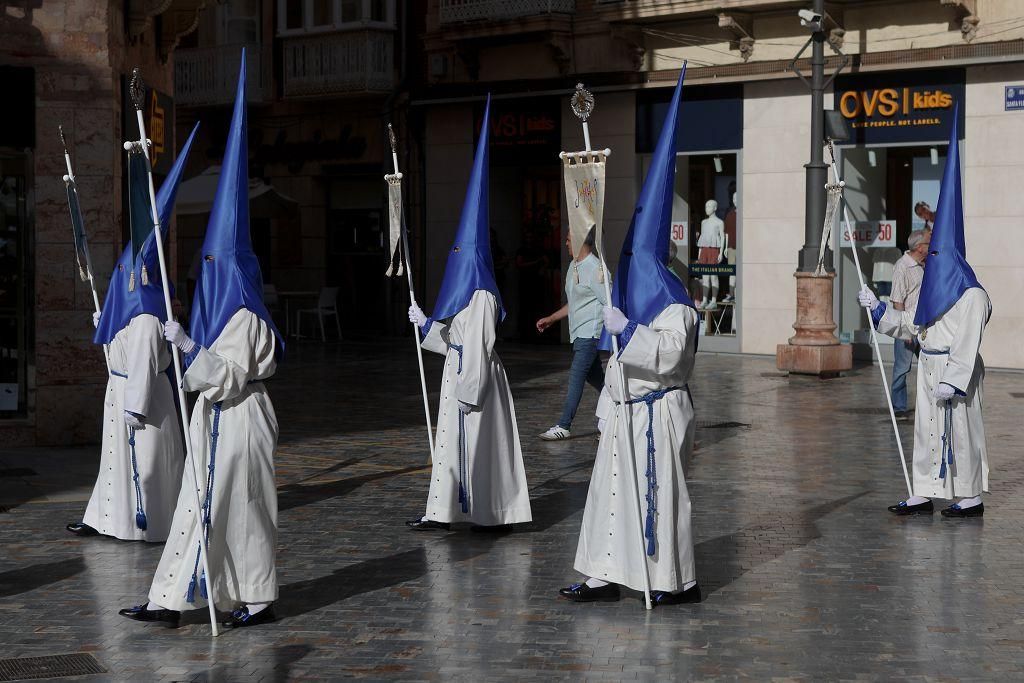 Procesión Extraordinaria del Resucitado en Cartagena por su 80 aniversario