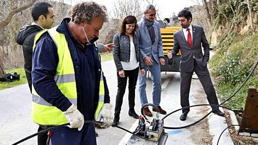 Sant Quirze rebrà aviat la xarxa de fibra òptica