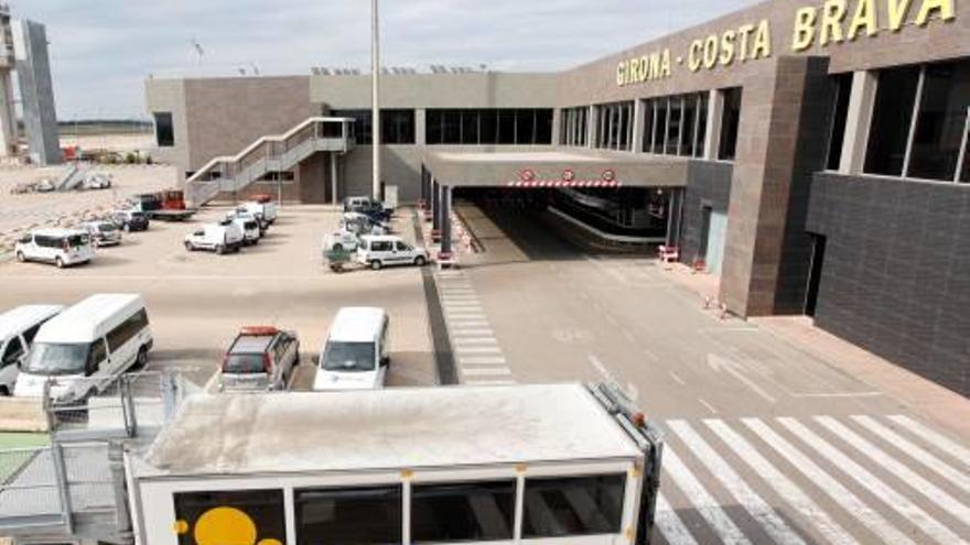 La terminal de l&#039;aeroport de Girona, en una foto d&#039;arxiu.