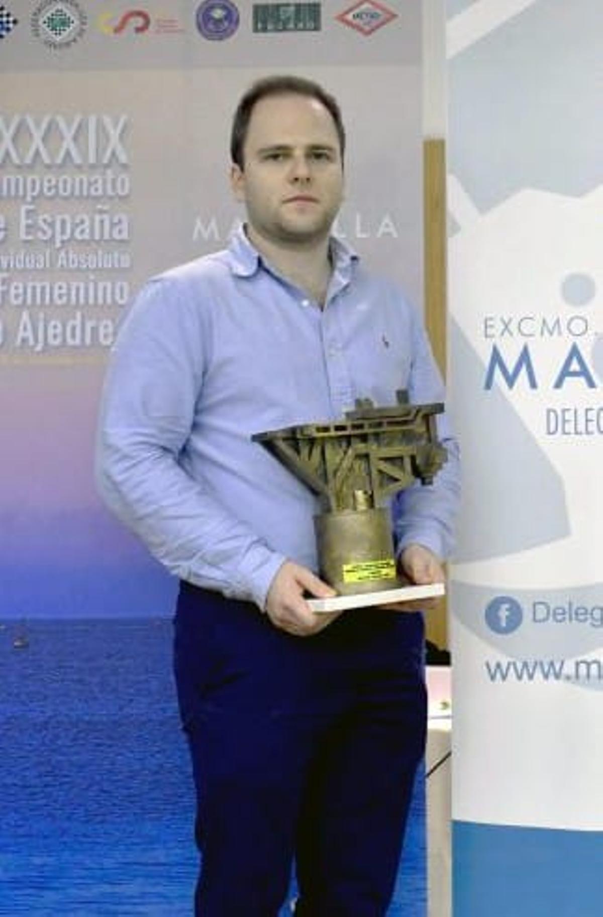 Danill Yuffa, componente del Club de Ajedrez de Silla, ostenta el reconocimiento de Gran Maestro Internacional desde 2016 cuando no había cumplido aún los 20 años.
