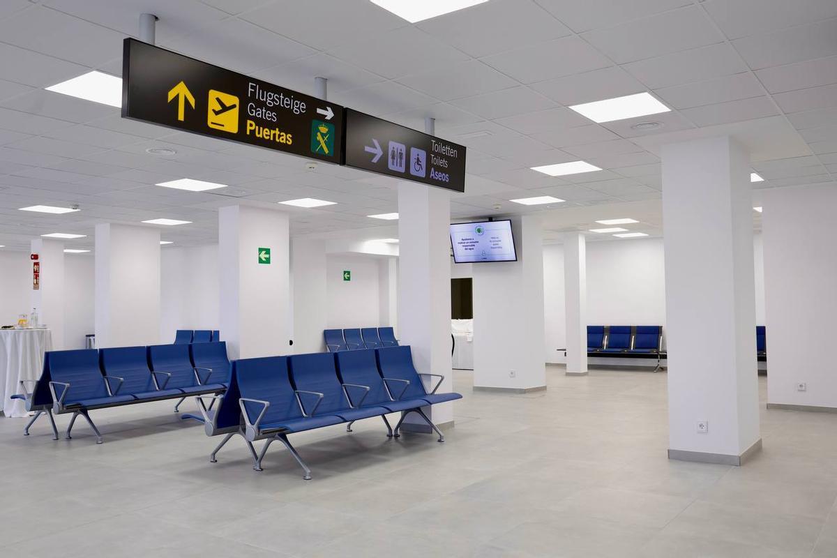 Nueva terminal del aeropuerto de Córdoba.