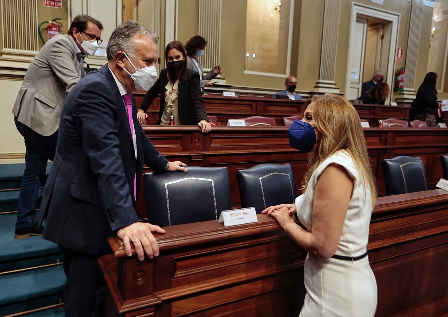 Pleno del Parlamento de Canarias (08/02/2022)