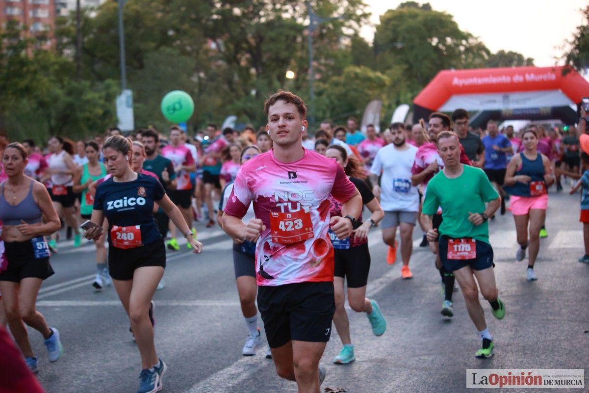 Las mejores imágenes de la carrera nocturna de Murcia