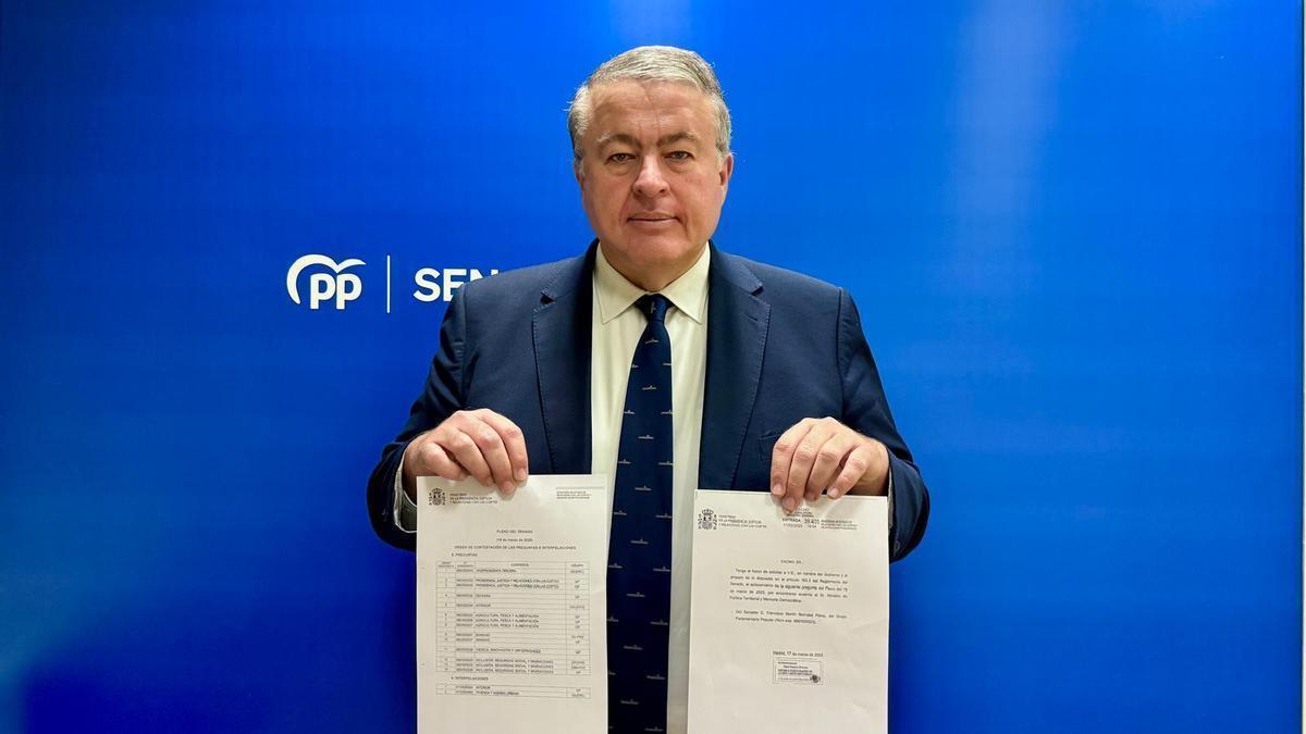 Francisco Bernabé, senador murciano del PP.