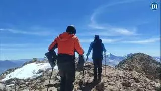 Desafío extremo de alpinistas de Ibiza para ascender el volcán más alto del planeta: «Estábamos asfixiados, mareados y pensábamos que no íbamos a llegar»