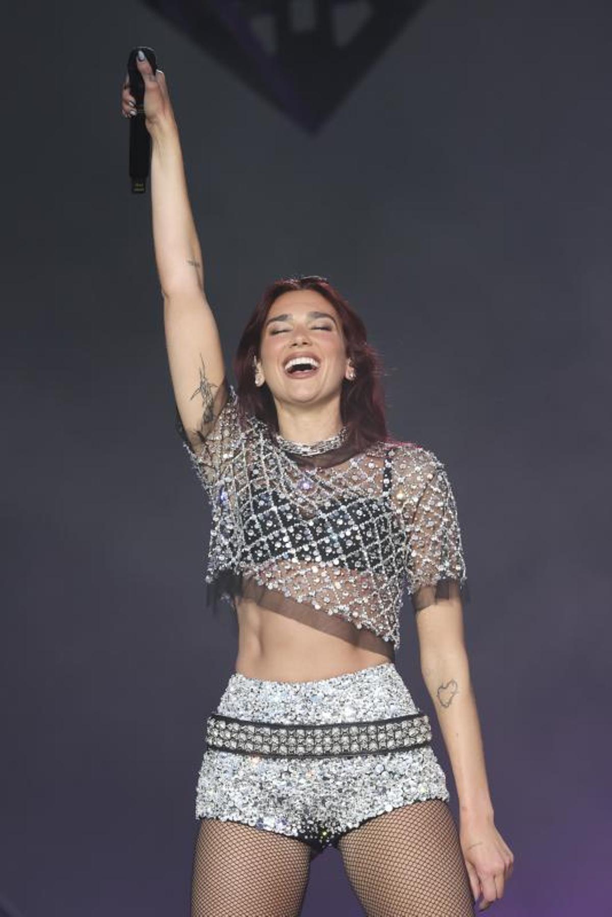 Dua Lipa actua en en el Festival Mad Cool de Madrid