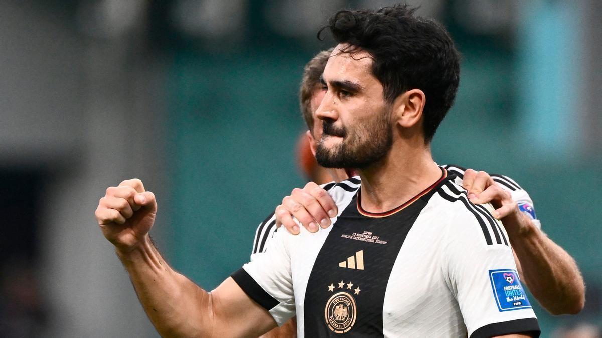 Gündogan, con la camiseta de la selección alemana.