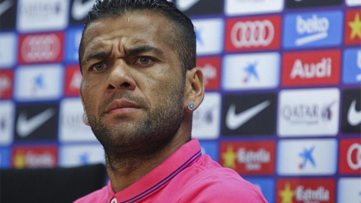 Dani Alves habló alto y claro