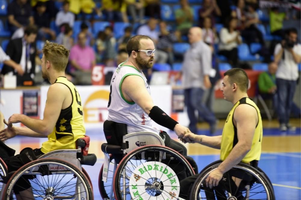 Baloncesto sobre ruedas en el Príncipe de Asturias