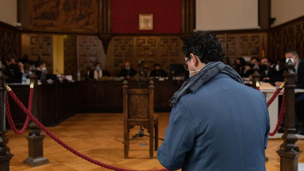 El conductor zamorano durante el juicio celebrado en mayo pasado en la capital.