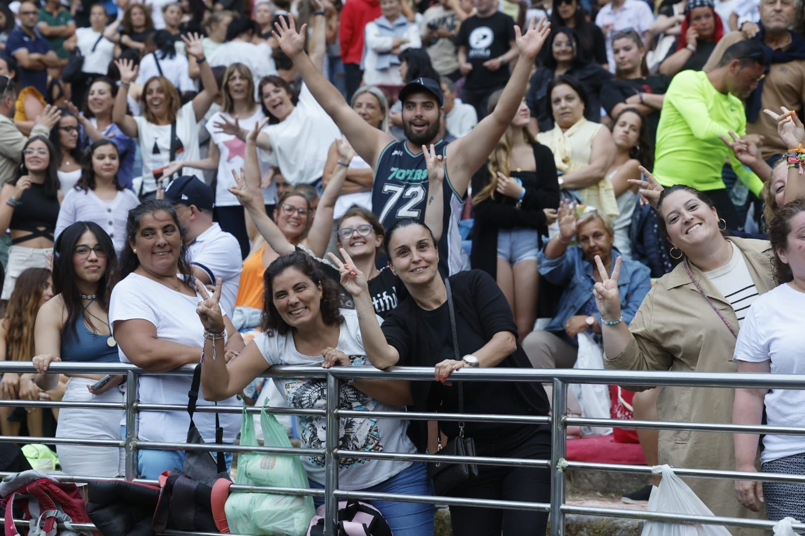 Los fans de Alejandro Sanz toman posiciones en Castrelos