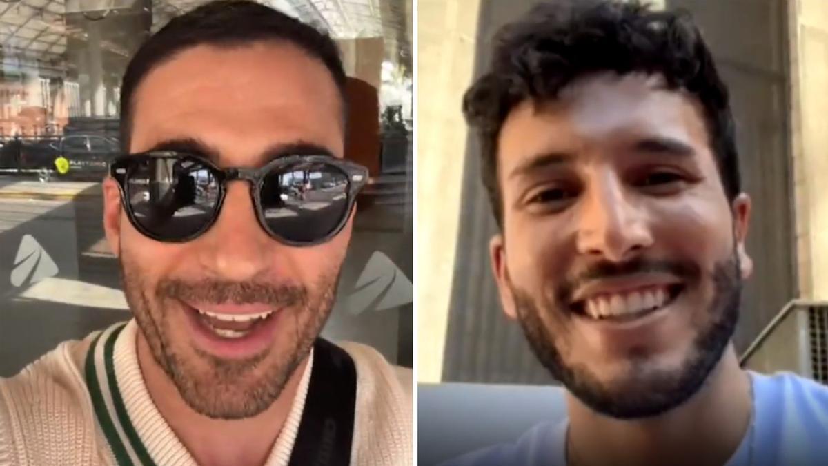 Silvestre (izquierda) y Yatra durante su conversación en un &#039;live&#039; de Instagram