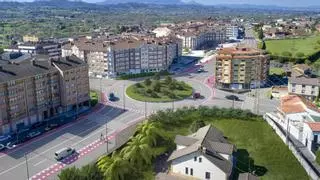 Siero formaliza la cesión del tramo de la N-634 de la Pola a Argüelles, que tendrá una senda peatonal y ciclista