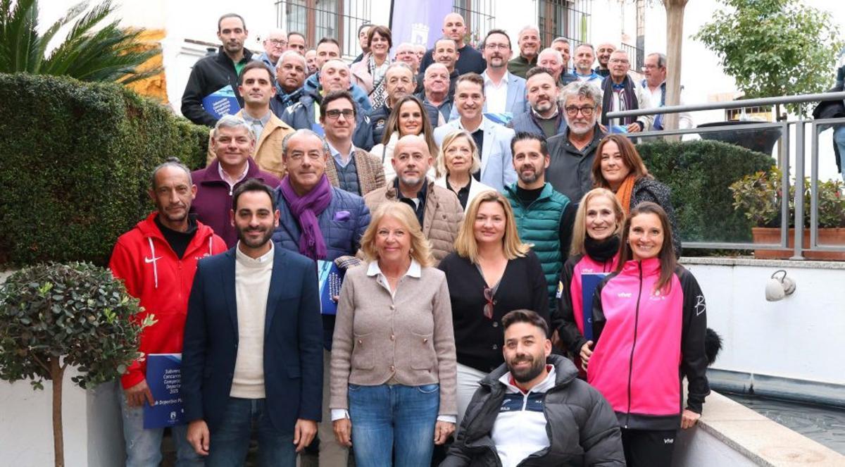 Representantes de las entidades deportivas subvencionadas.