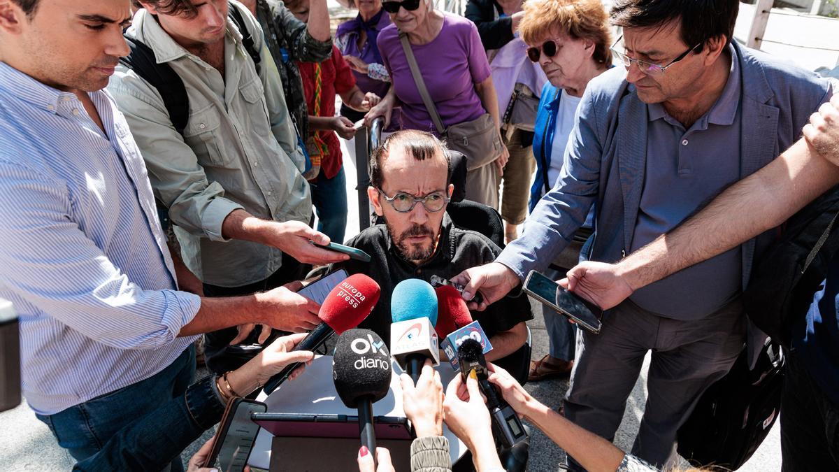 El exdiputado de Podemos Pablo Echenique.