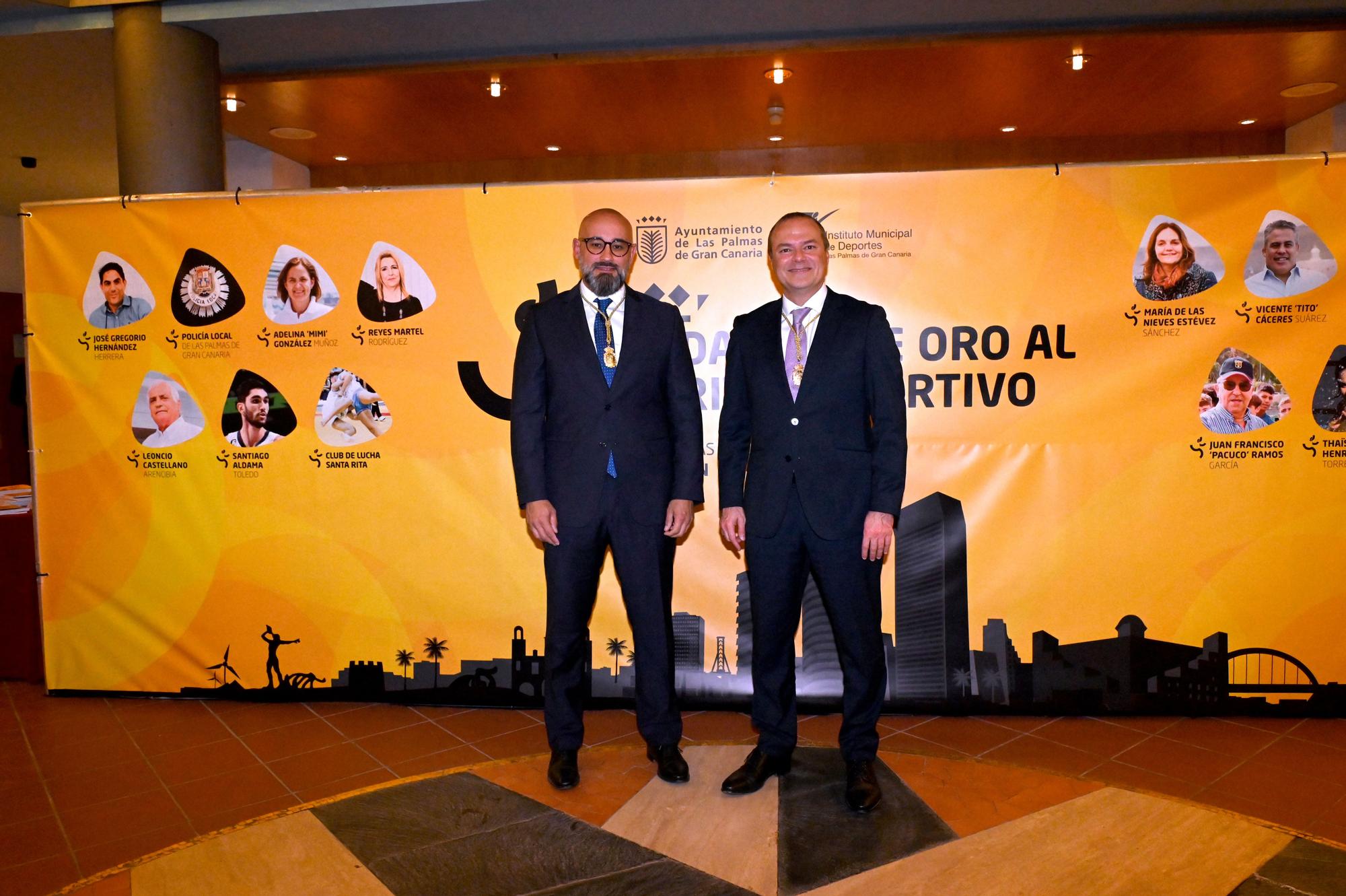 El Ayuntamiento de Las Palmas de Gran Canaria entrega las Medallas al Mérito Deportivo