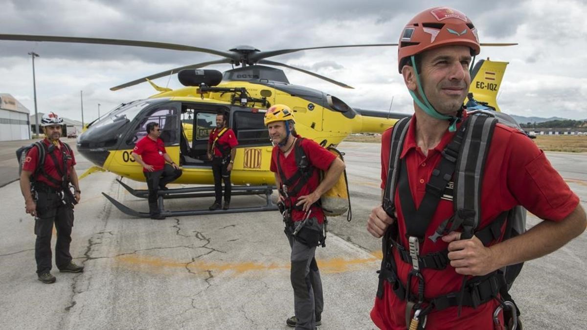 GRAE equipo de resvate de los bomberos