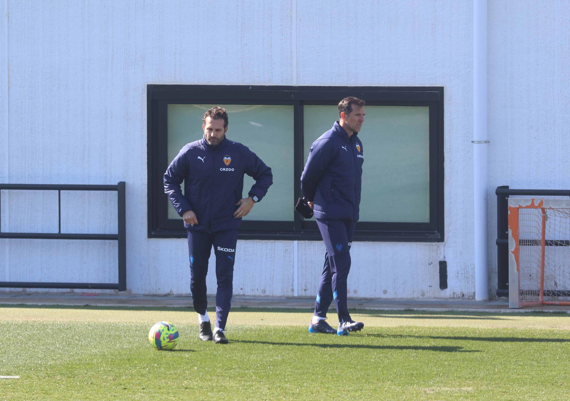 Así ha sido el entrenamiento del Valencia CF de este miércoles